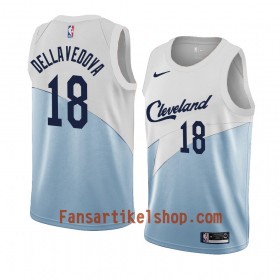Cleveland Cavaliers Trikot Matthew Dellavedova 18 2018-19 Nike Blau Weiß Swingman - Herren